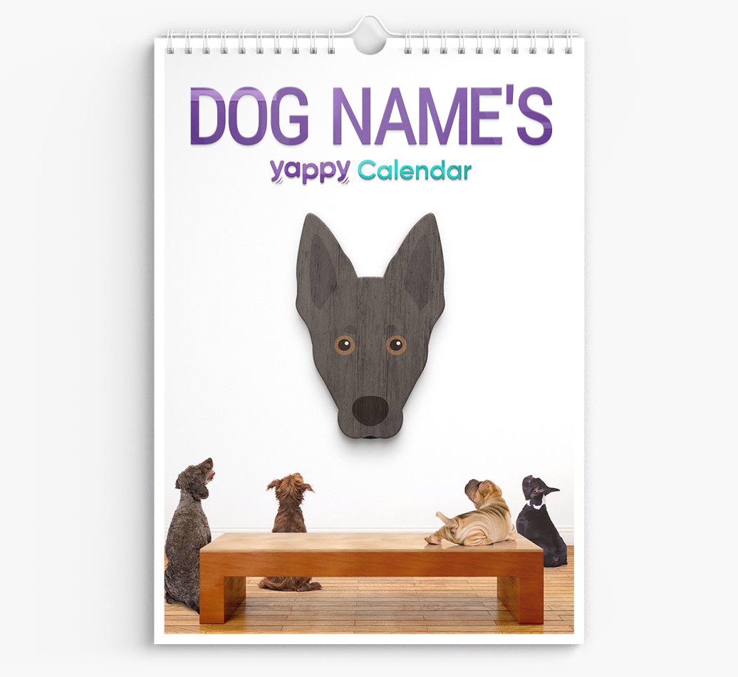 Personalised {dogsName}'s 2025 Calendar