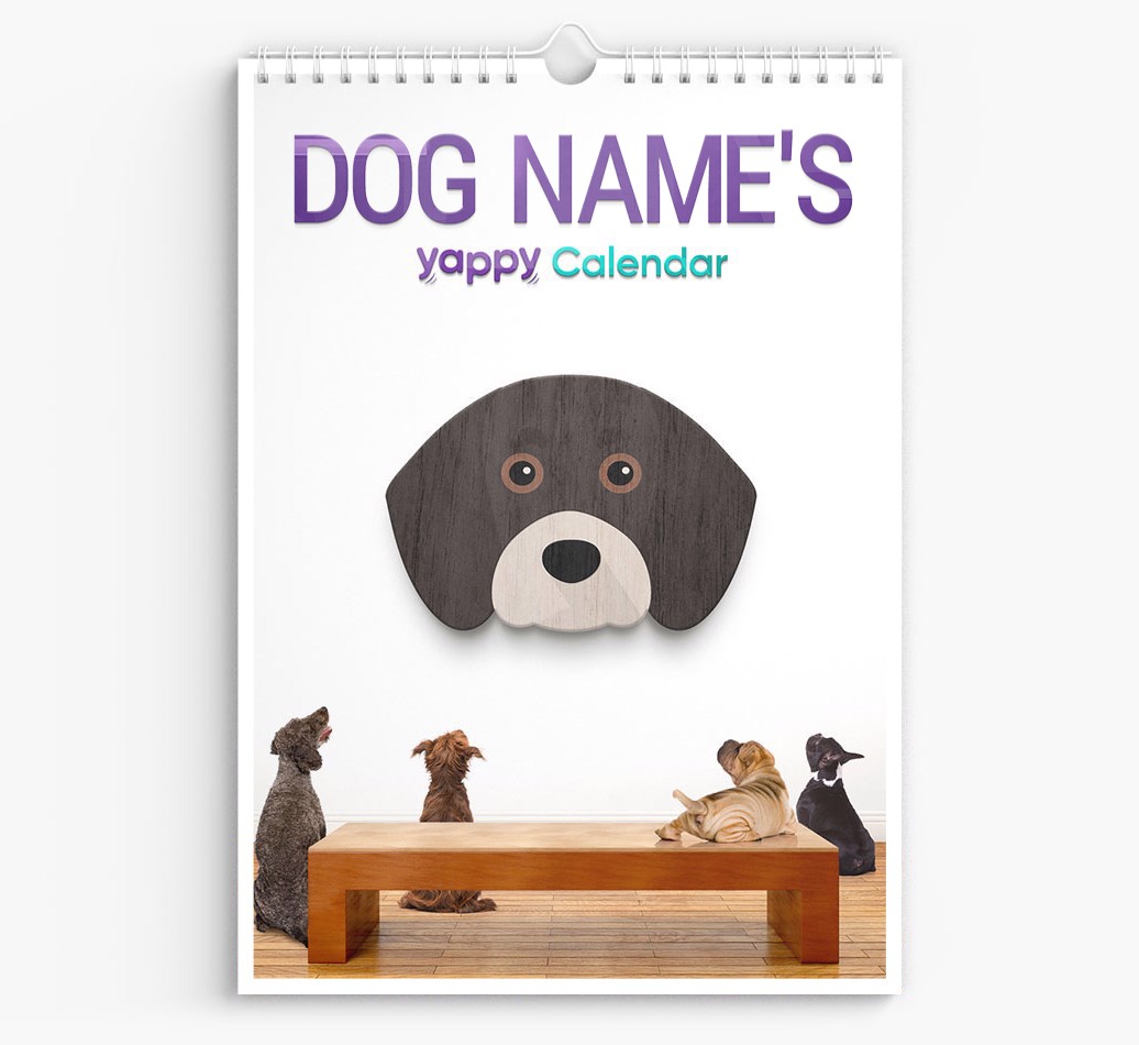 Personalised {dogsName}'s 2025 Calendar