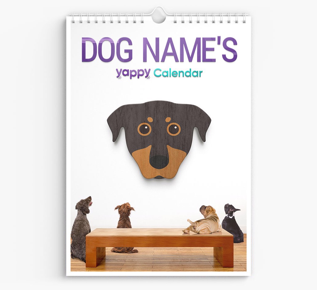 Personalised {dogsName}'s 2025 Calendar