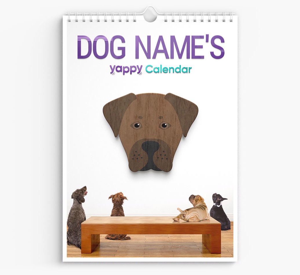 Personalised {dogsName}'s 2025 Calendar