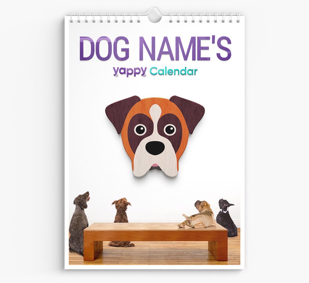 Personalised {dogsName}'s 2025 Calendar