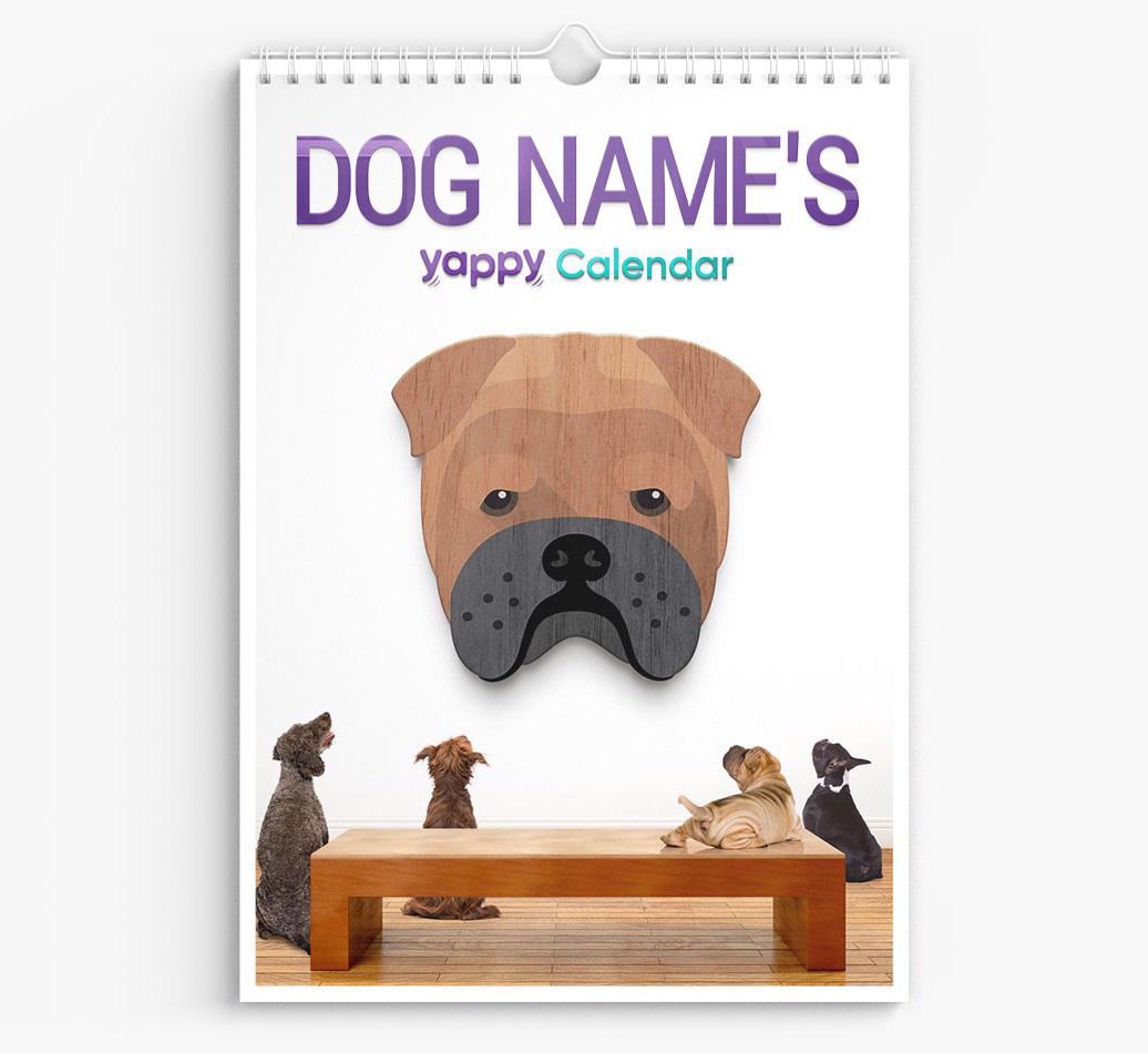 Personalised {dogsName}'s 2025 Calendar