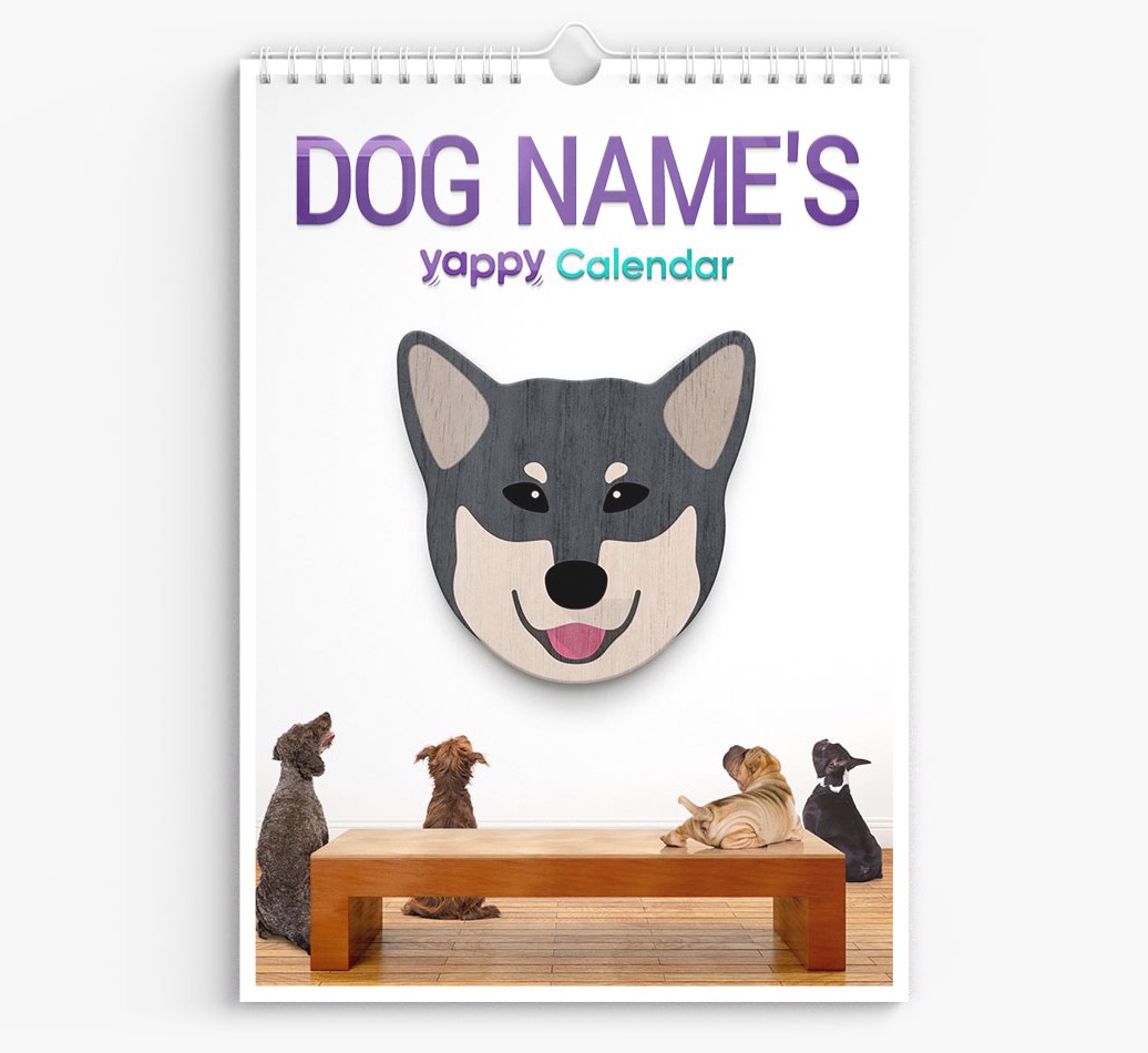 Personalised {dogsName}'s 2025 Calendar