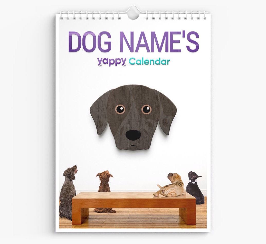 Personalised {dogsName}'s 2025 Calendar