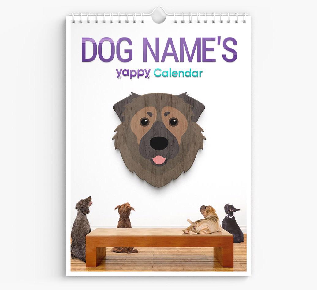 Personalised {dogsName}'s 2025 Calendar