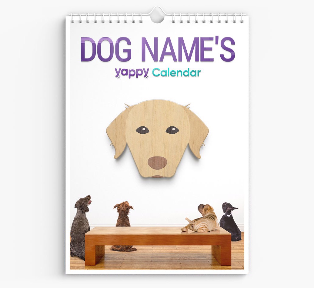 Personalised {dogsName}'s 2025 Calendar