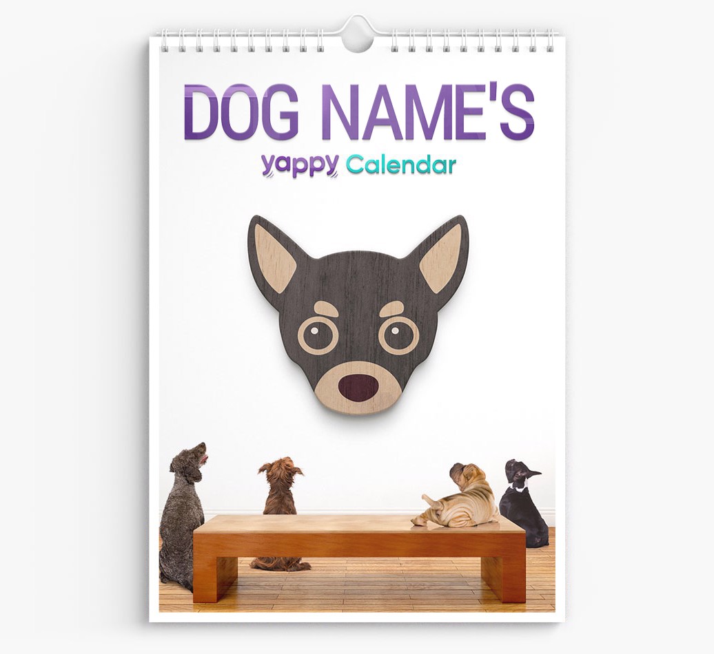 Personalised {dogsName}'s 2025 Calendar