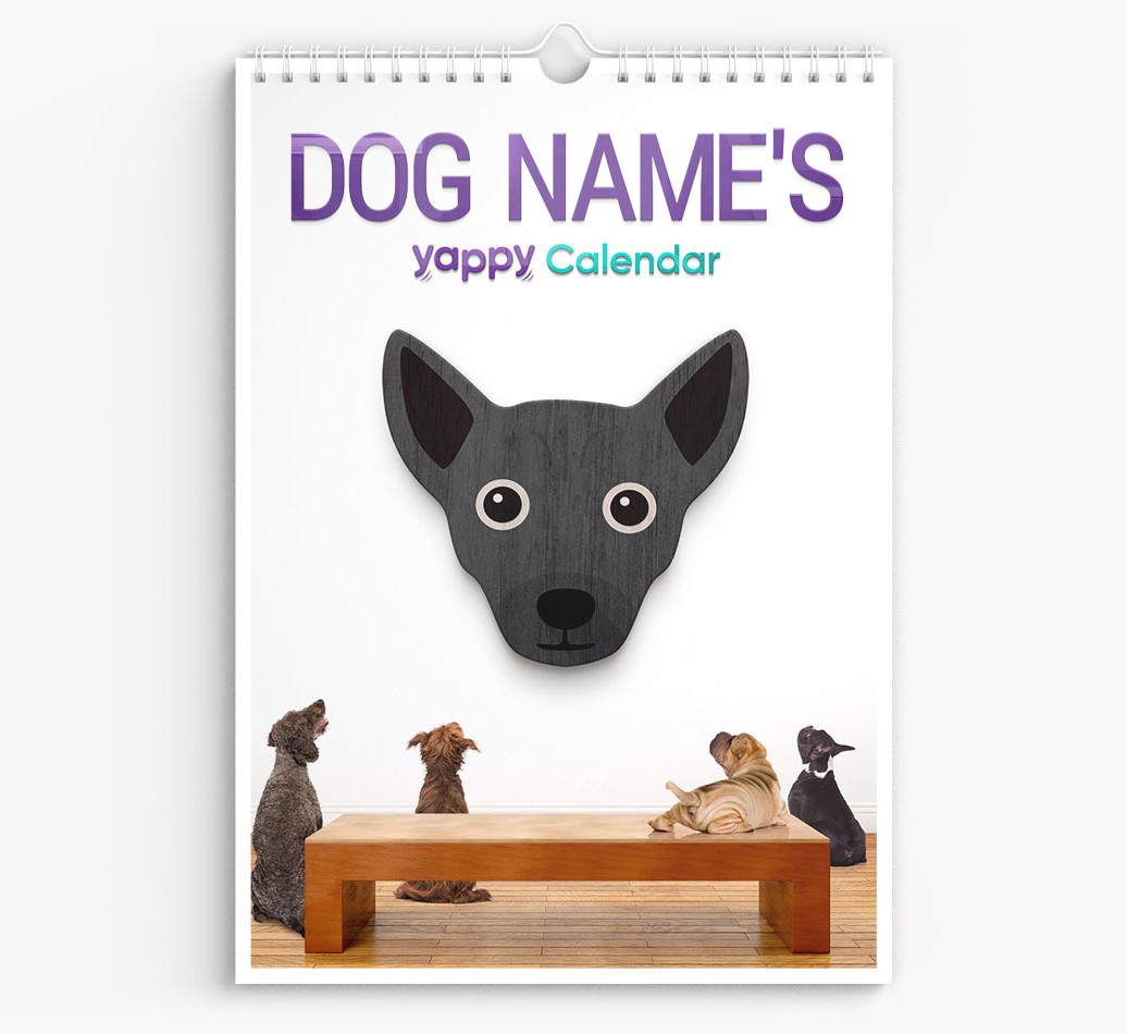 Personalised {dogsName}'s 2025 Calendar