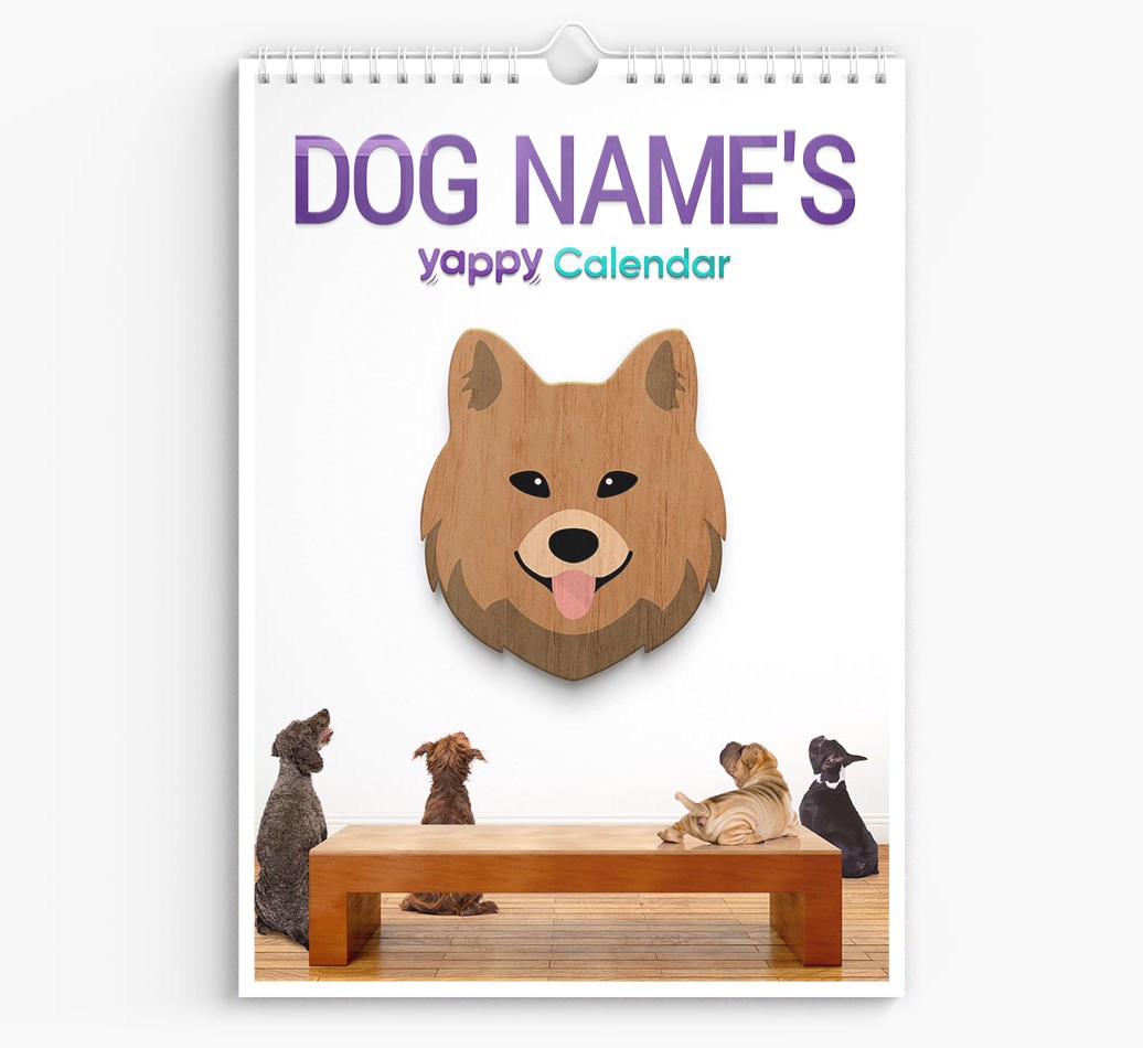 Personalised {dogsName}'s 2025 Calendar