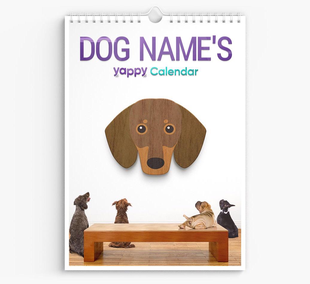 Personalised {dogsName}'s 2025 Calendar