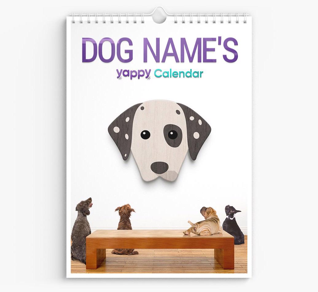 Personalised {dogsName}'s 2025 Calendar
