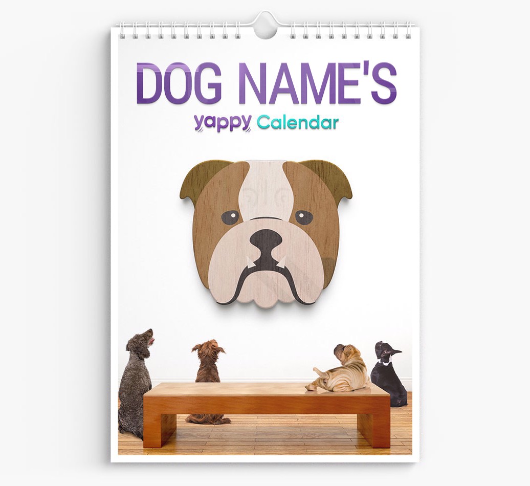 Personalised {dogsName}'s 2025 Calendar