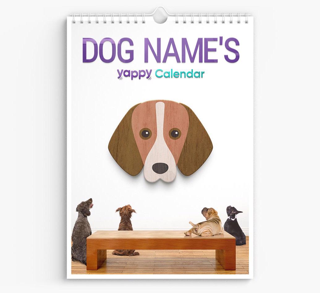Personalised {dogsName}'s 2025 Calendar