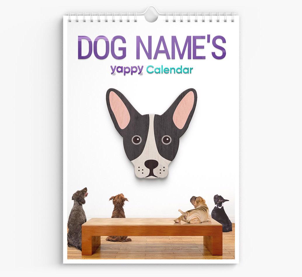 Personalised {dogsName}'s 2025 Calendar