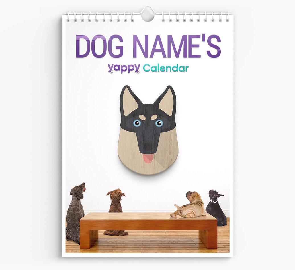 Personalised {dogsName}'s 2025 Calendar