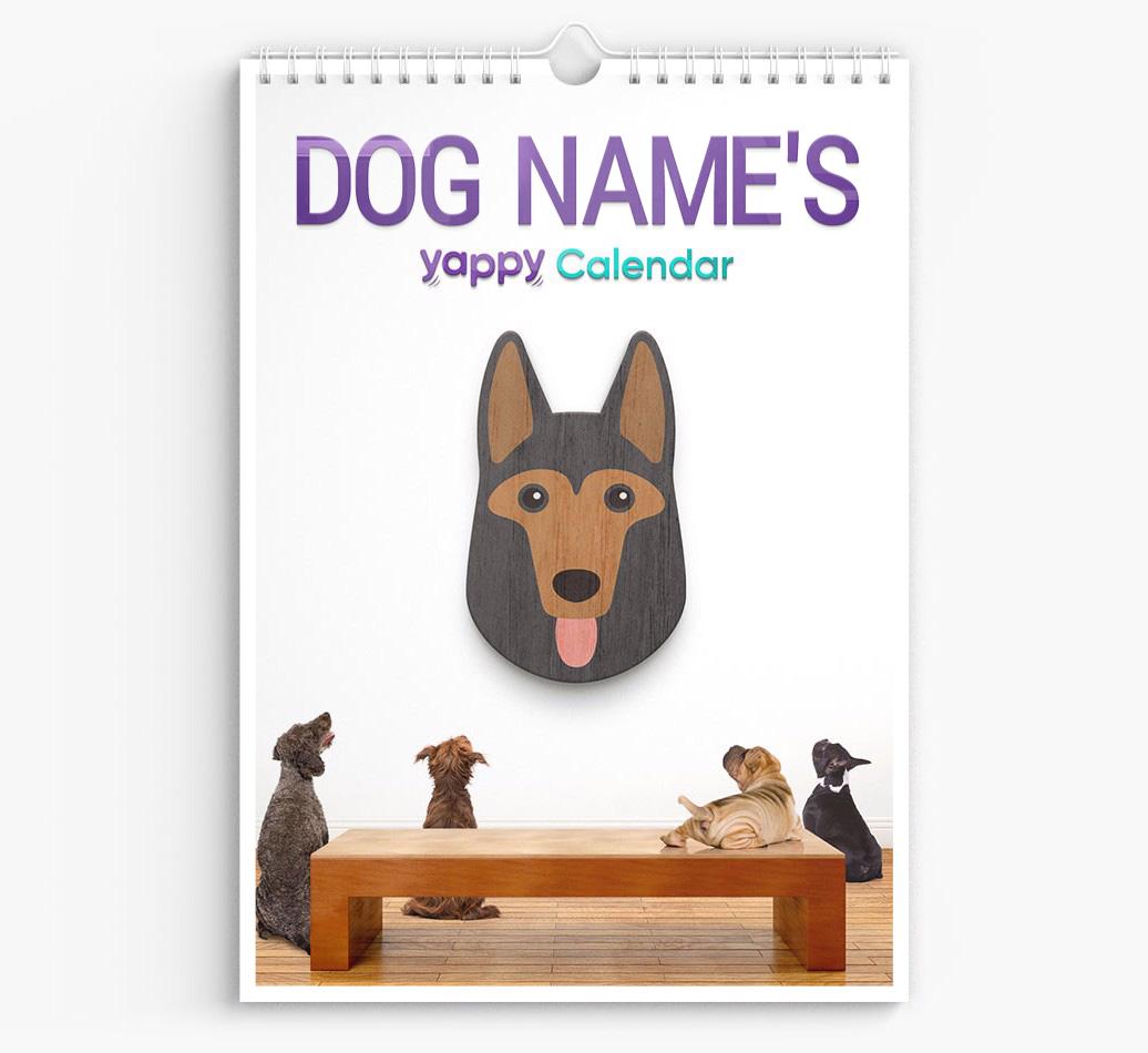 Personalised {dogsName}'s 2025 Calendar