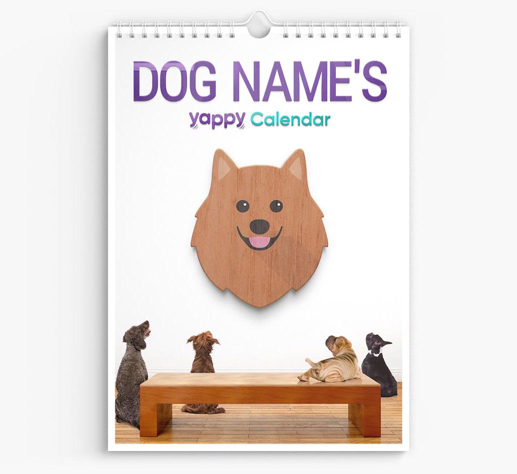 Personalised {dogsName}'s 2025 Calendar