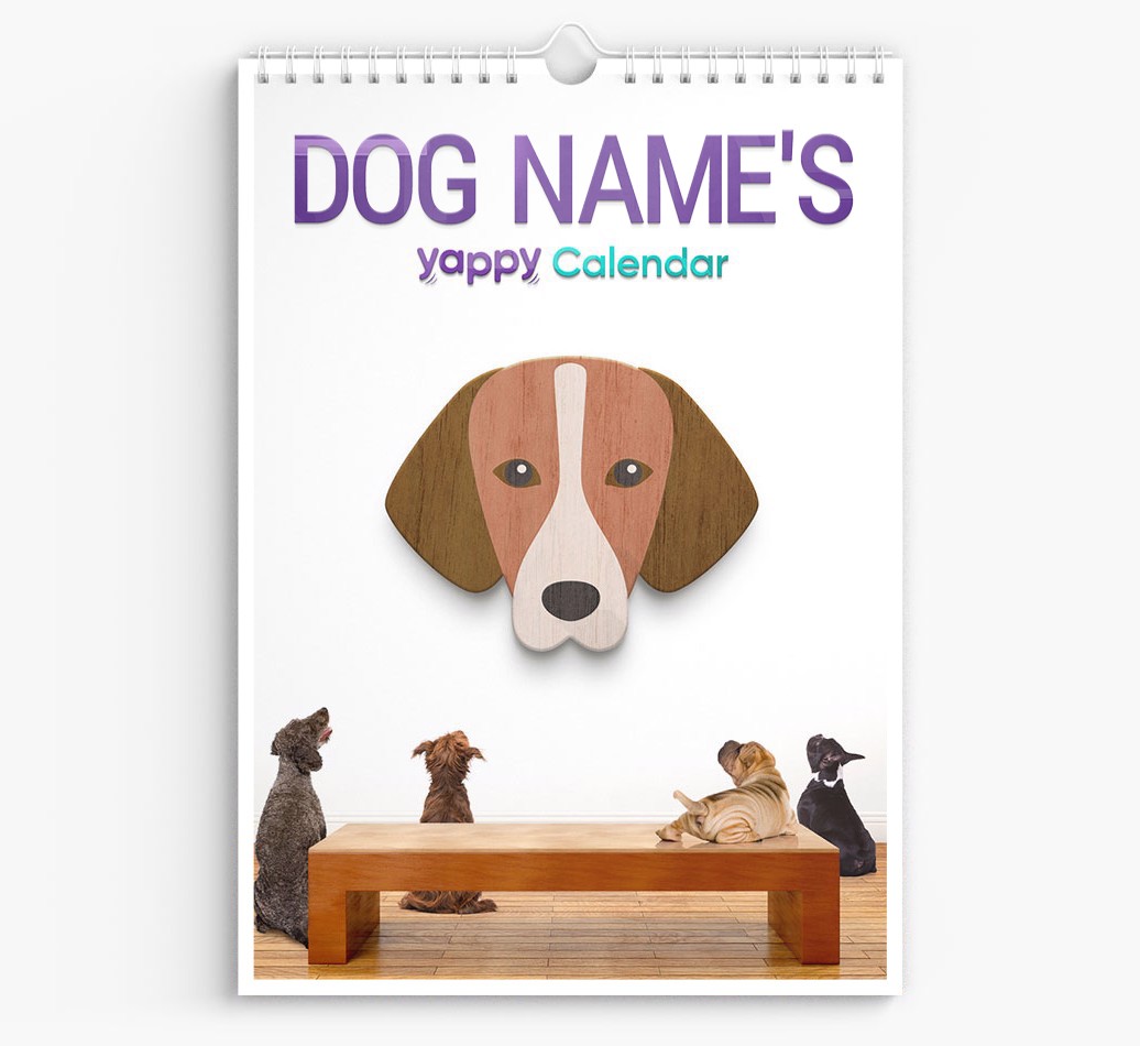 Personalised {dogsName}'s 2025 Calendar