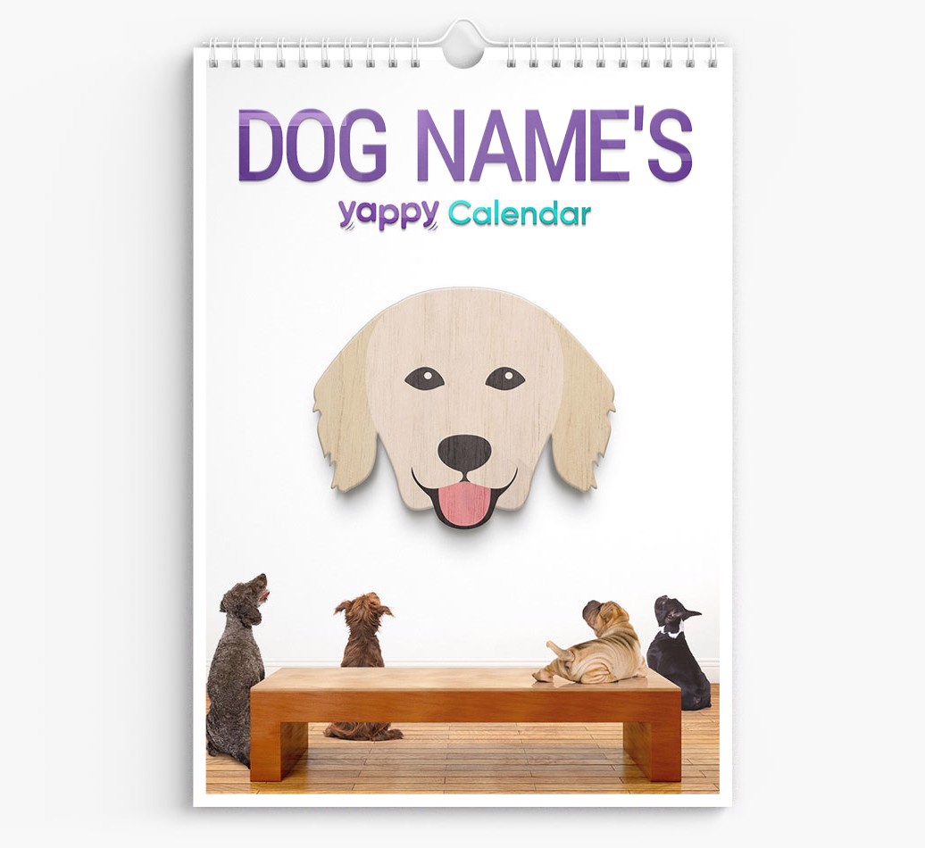 Personalised {dogsName}'s 2025 Calendar