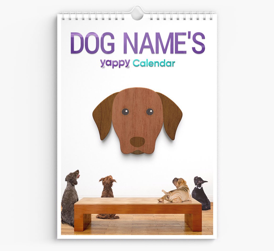 Personalised {dogsName}'s 2025 Calendar