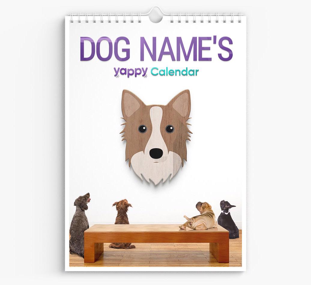 Personalised {dogsName}'s 2025 Calendar