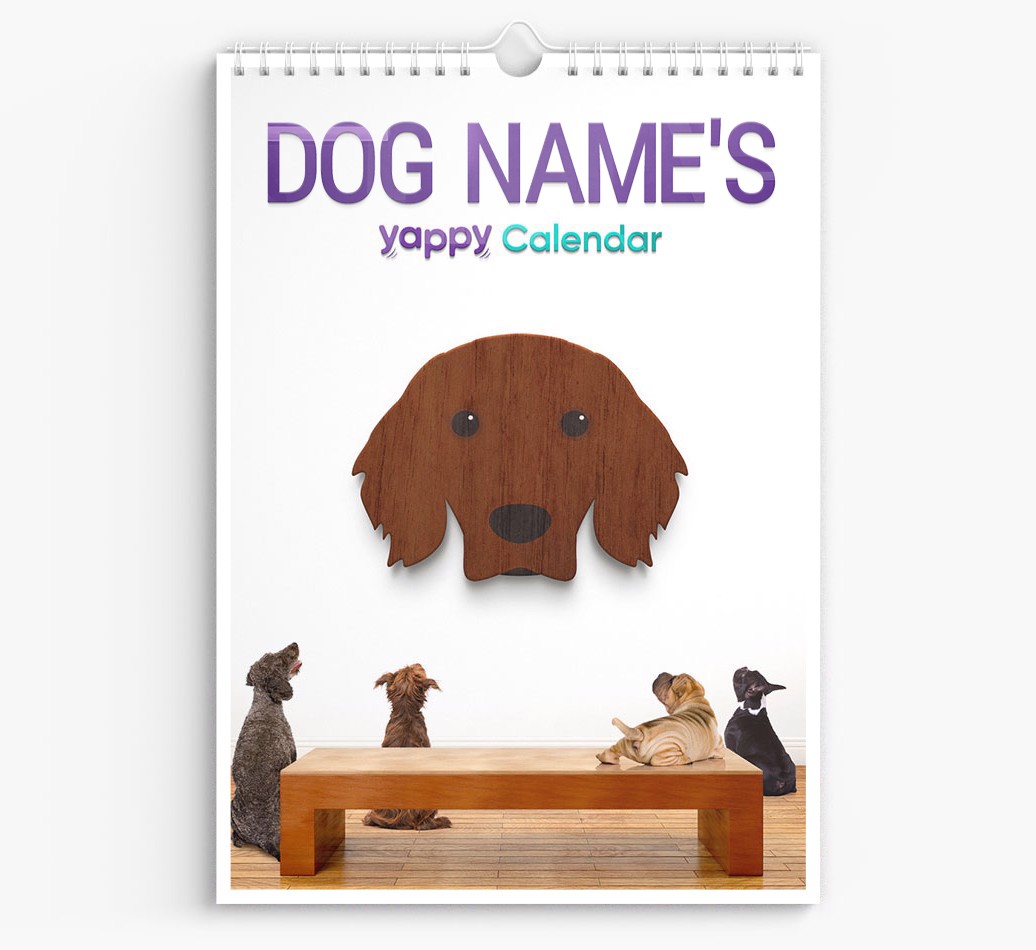 Personalised {dogsName}'s 2025 Calendar
