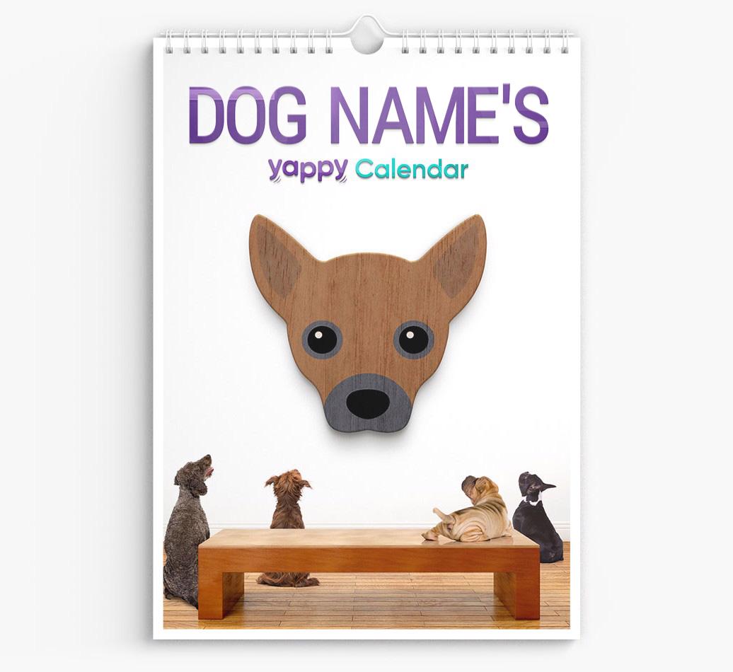Personalised {dogsName}'s 2025 Calendar