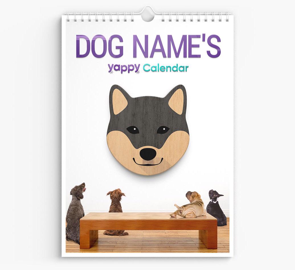 Personalised {dogsName}'s 2025 Calendar