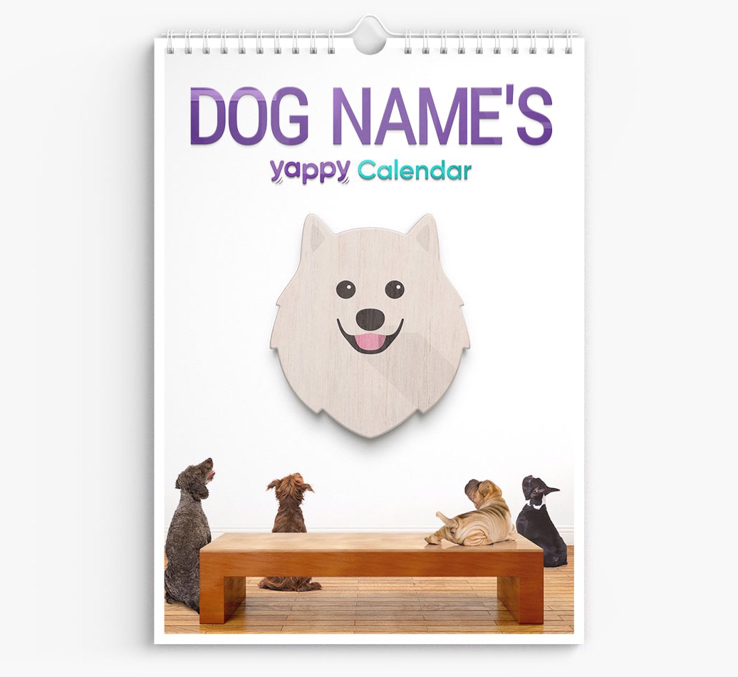 Personalised {dogsName}'s 2025 Calendar