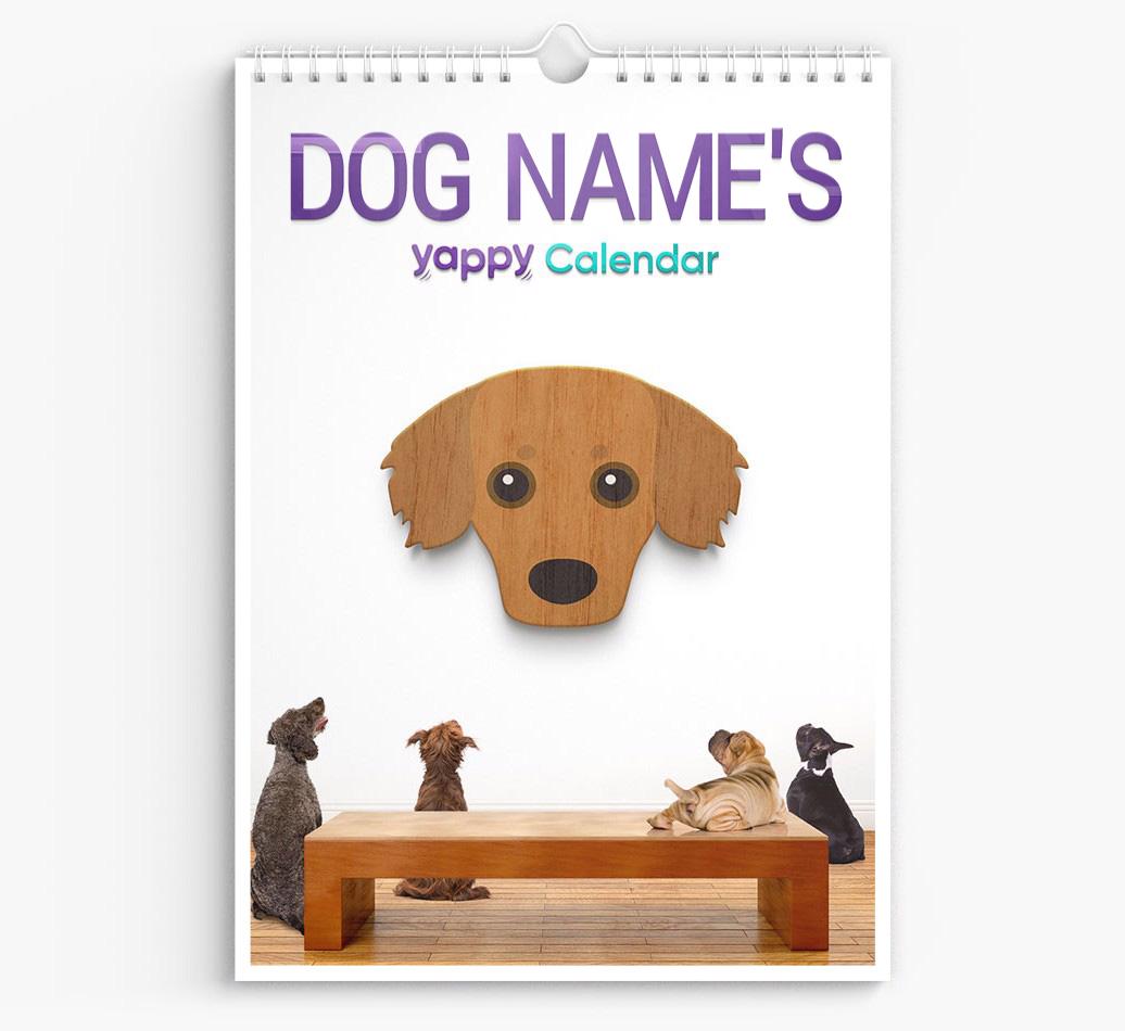 Personalised {dogsName}'s 2025 Calendar