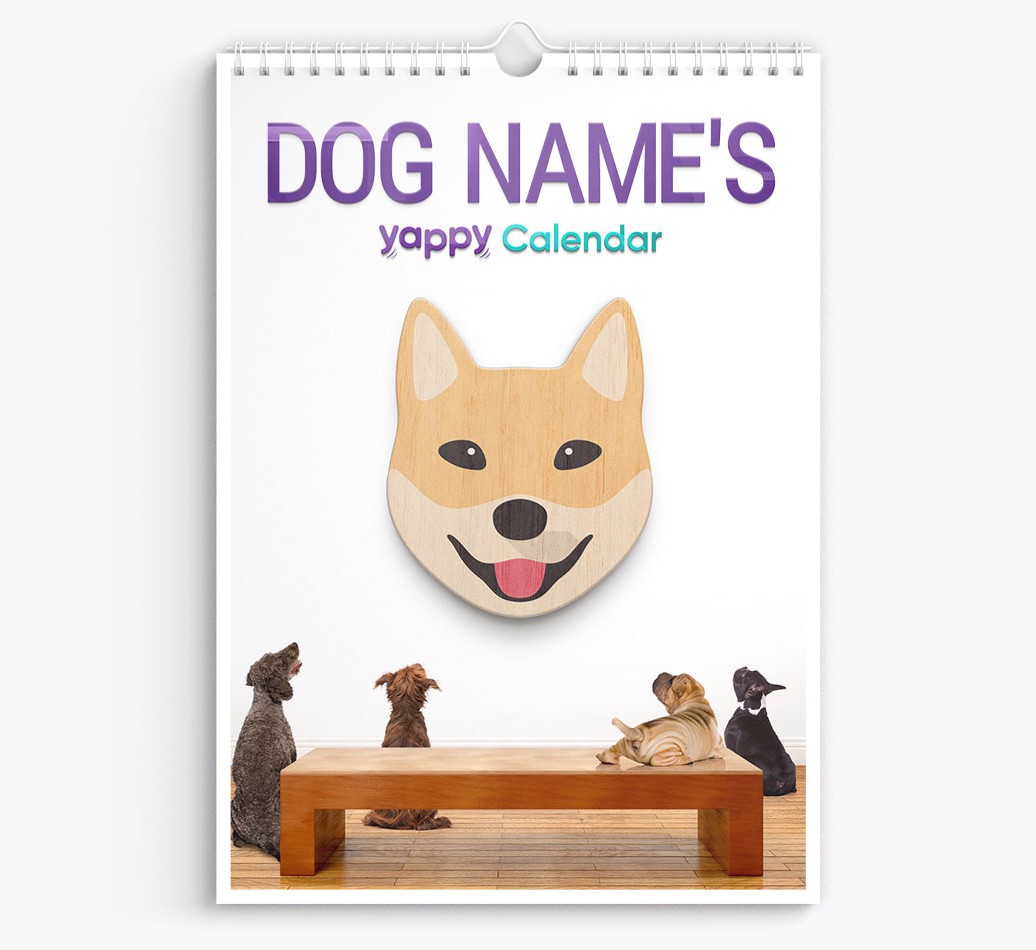 Personalised {dogsName}'s 2025 Calendar
