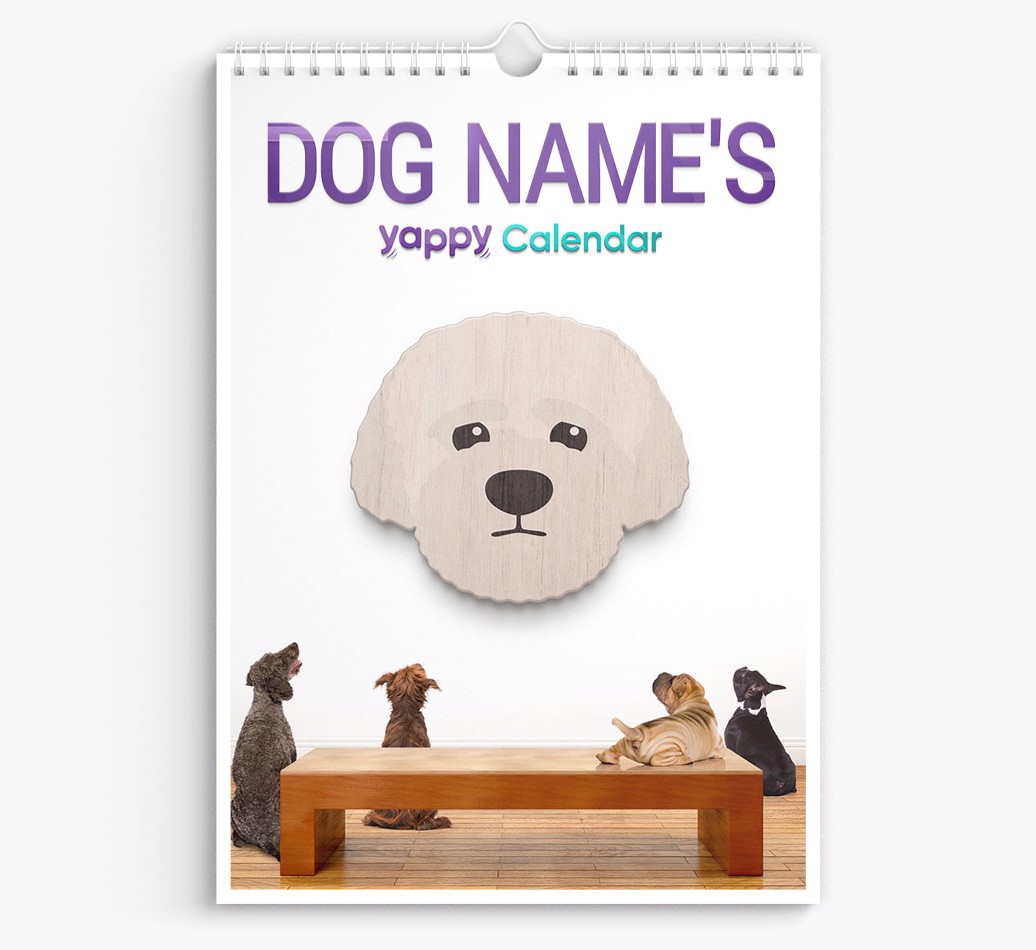 Personalised {dogsName}'s 2025 Calendar