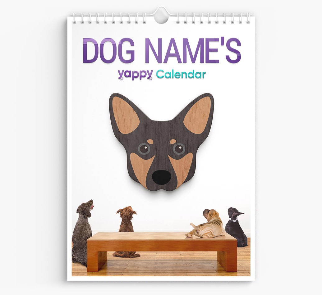 Personalised {dogsName}'s 2025 Calendar