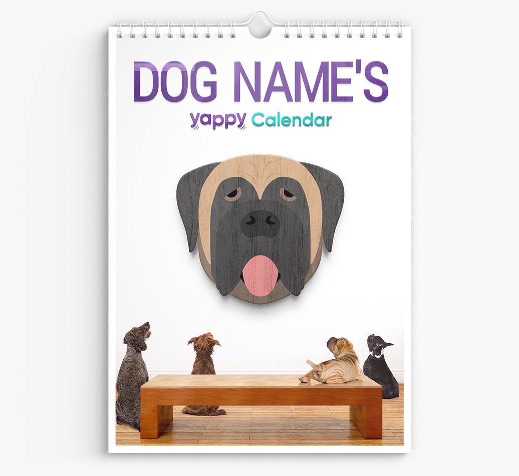 Personalised {dogsName}'s 2025 Calendar