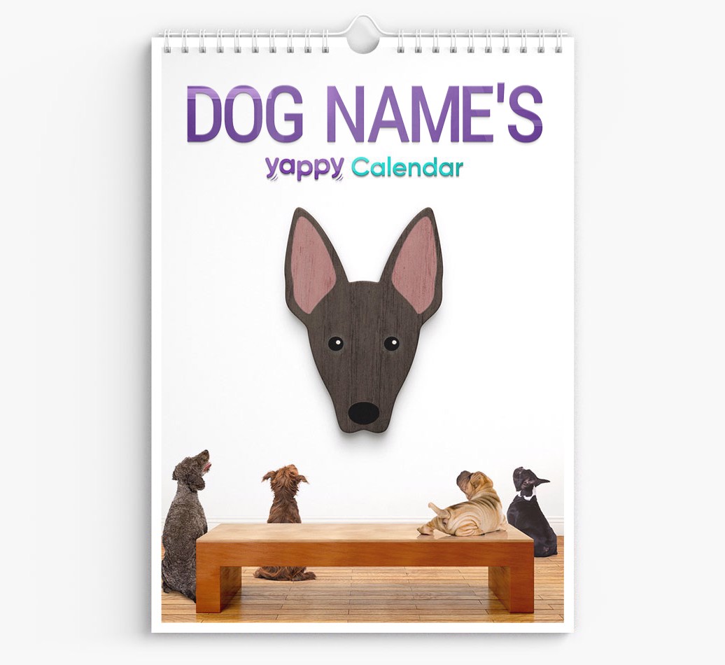 Personalised {dogsName}'s 2025 Calendar