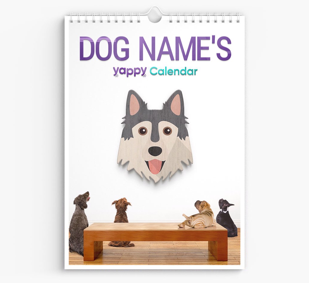 Personalised {dogsName}'s 2025 Calendar