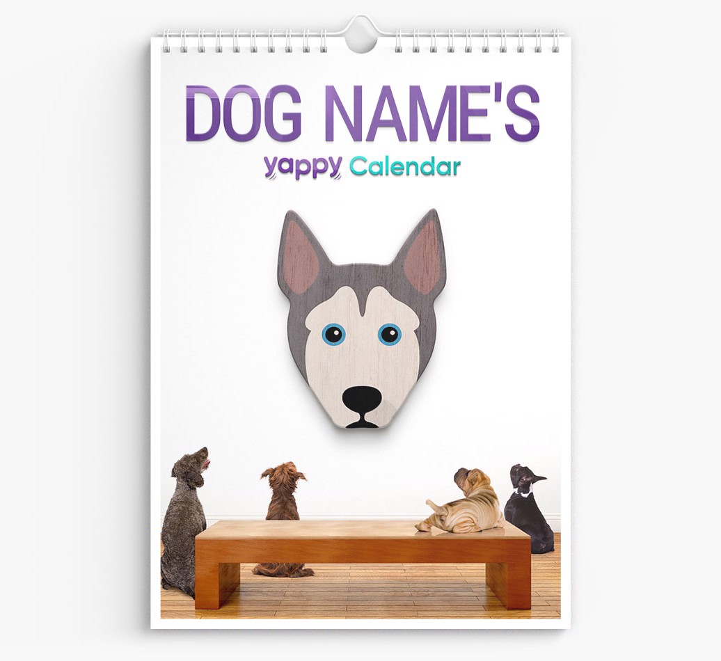 Personalised {dogsName}'s 2025 Calendar