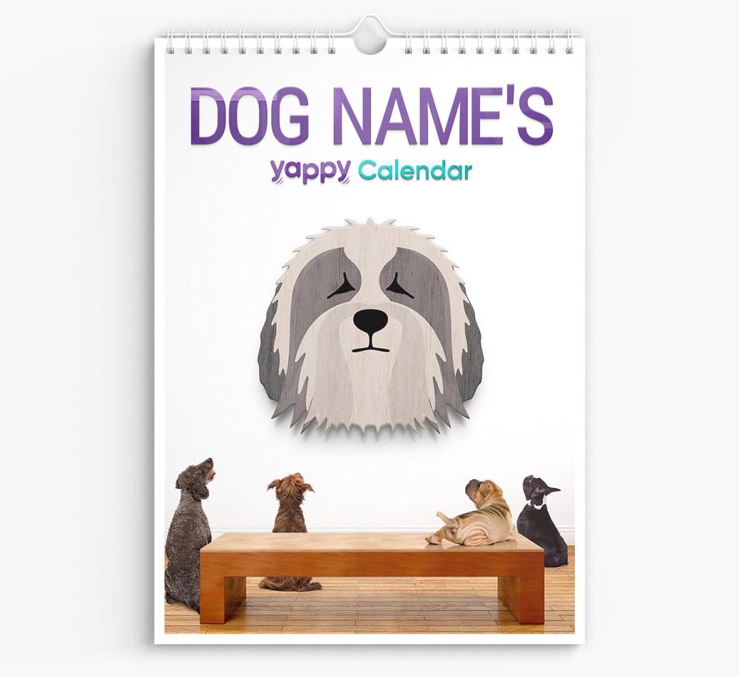 Personalised {dogsName}'s 2025 Calendar