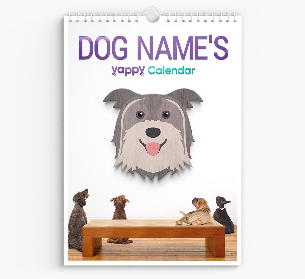 Personalised {dogsName}'s 2025 Calendar