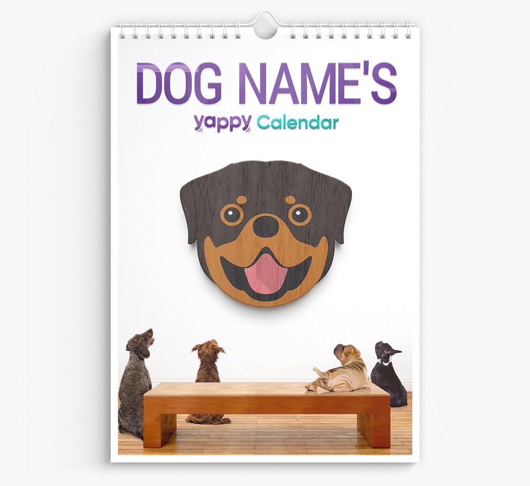Personalised {dogsName}'s 2025 Calendar