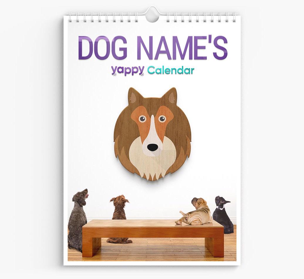 Personalised {dogsName}'s 2025 Calendar