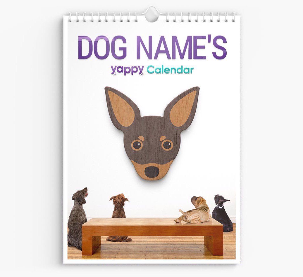 Personalised {dogsName}'s 2025 Calendar