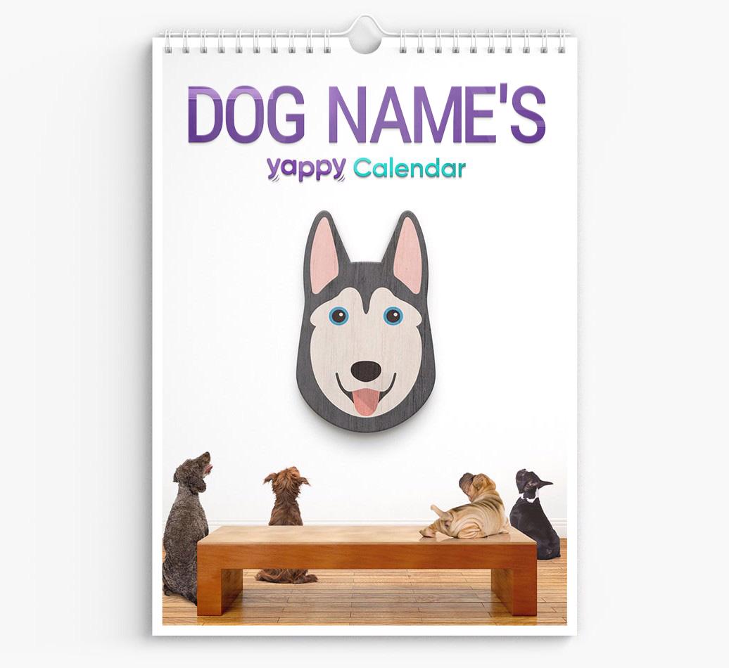 Personalised {dogsName}'s 2025 Calendar