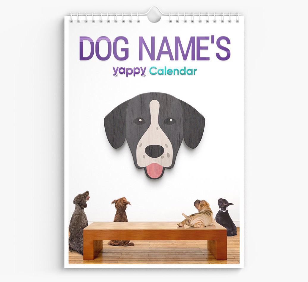 Personalised {dogsName}'s 2025 Calendar