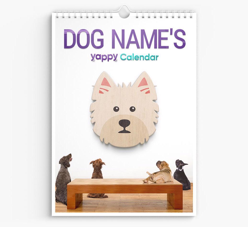 Personalised {dogsName}'s 2025 Calendar