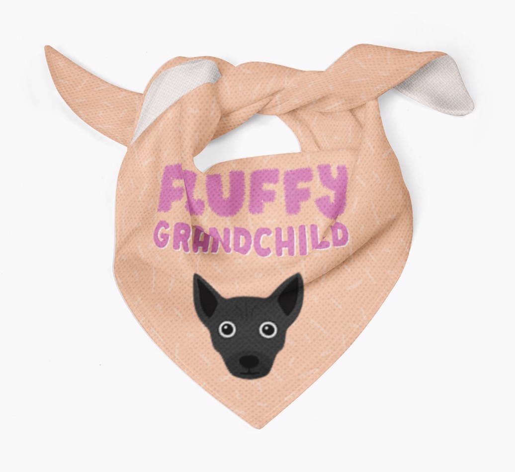 'Fluffy Grandchild' Bandana for your {breedFullName}