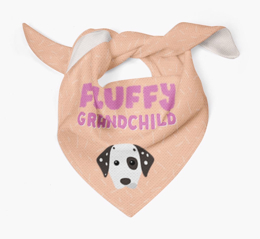 'Fluffy Grandchild' Bandana for your {breedFullName}