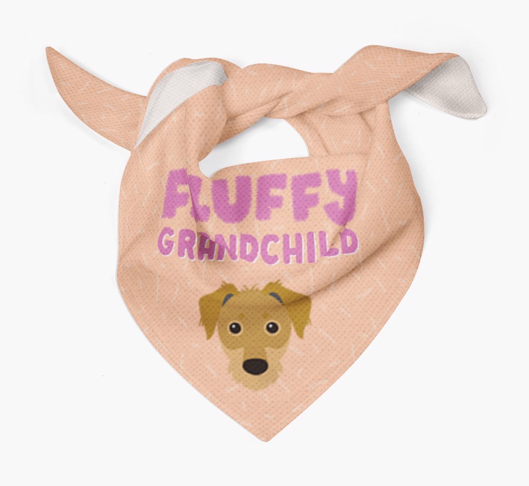 'Fluffy Grandchild' Bandana for your {breedFullName}