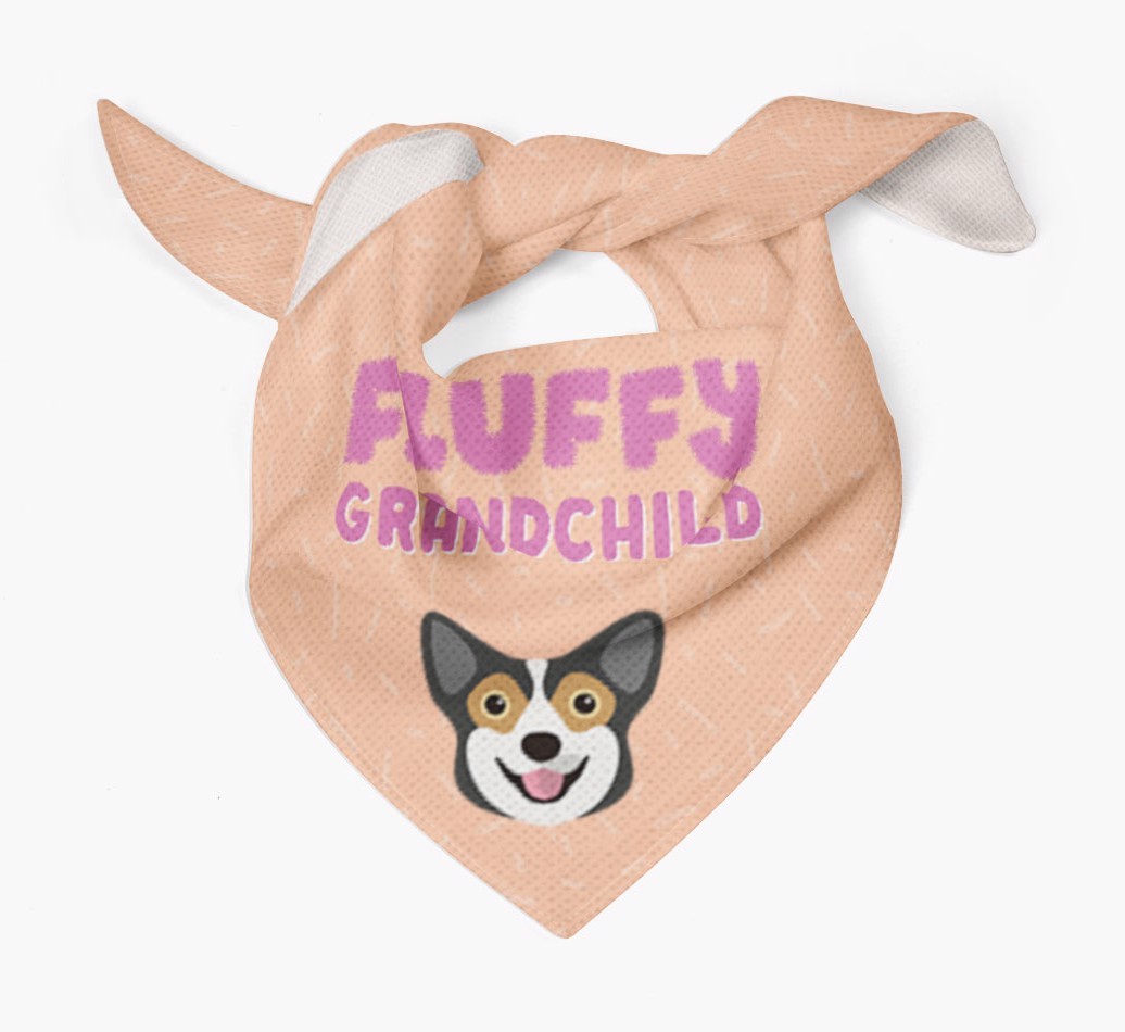 'Fluffy Grandchild' Bandana for your {breedFullName}