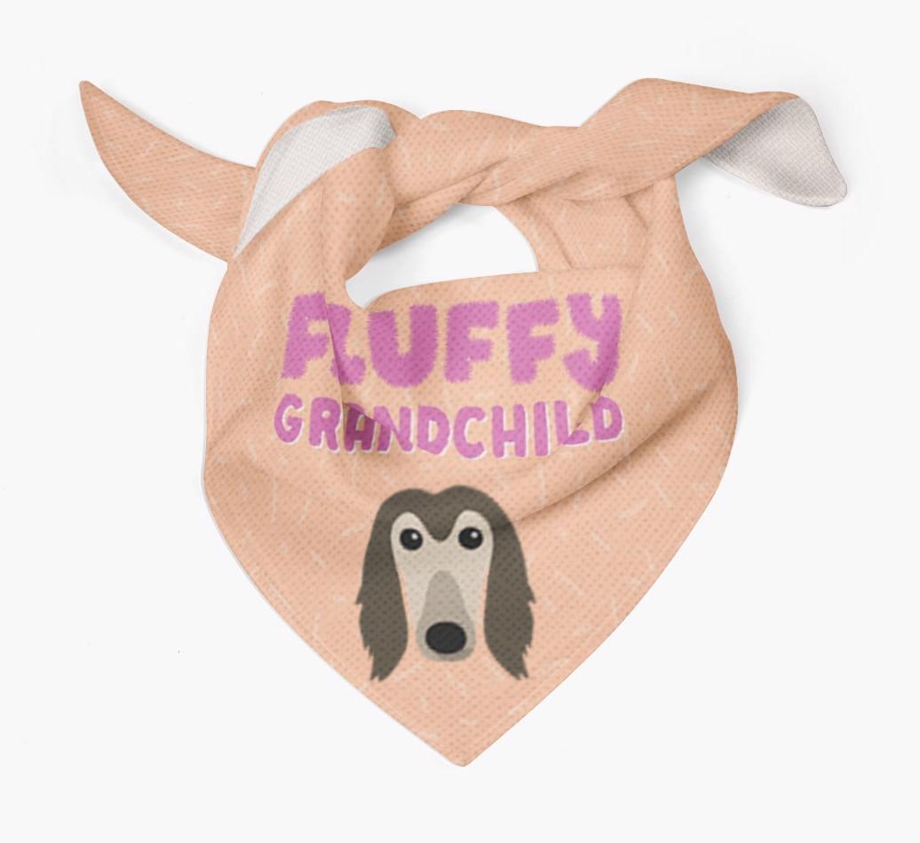 'Fluffy Grandchild' Bandana for your {breedFullName}